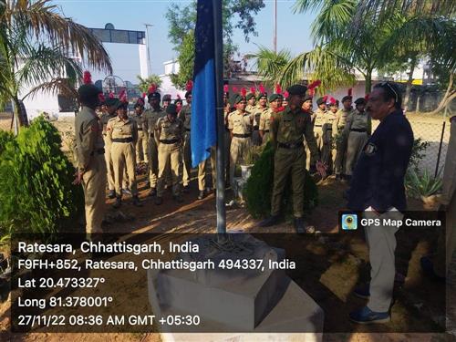 NCC Day Celebration : 27-11-2022