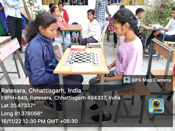 Sector Level Chess Tournament : 16-11-22