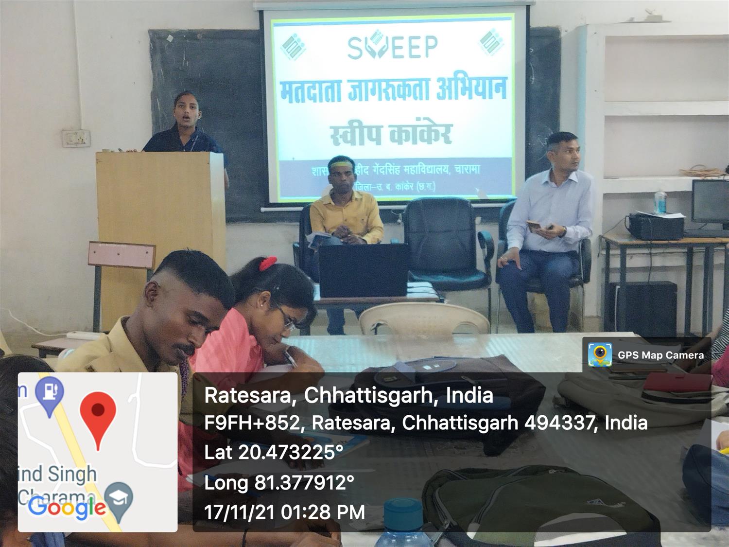 मतदाता जागरूकता अभियान (SVEEP) के अंतर्गत वाद-विवाद और निबंध प्रतियोगिता का आयोजन किया गया.