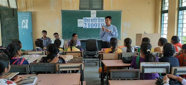 Lecture on International Peace Day : 21-09-2019